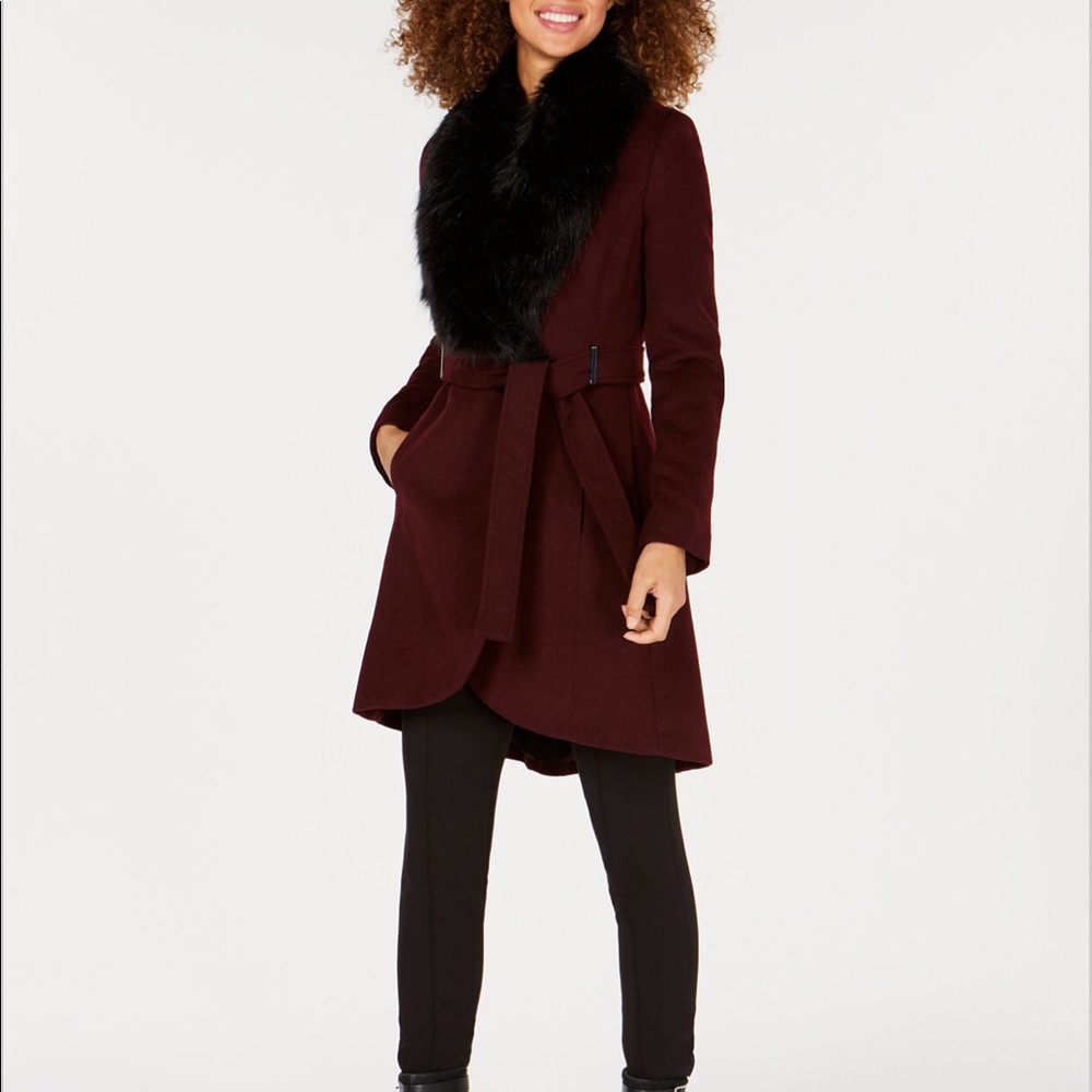 Calvin Klein Wrap coat